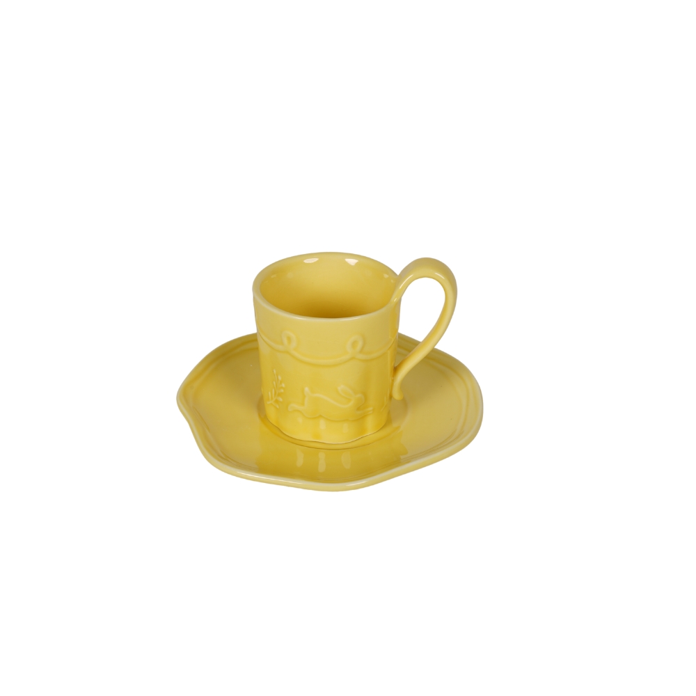 onaida-stoneware-cup-and-saucer-shiny-yellow-with-embossed-design_3.jpg
