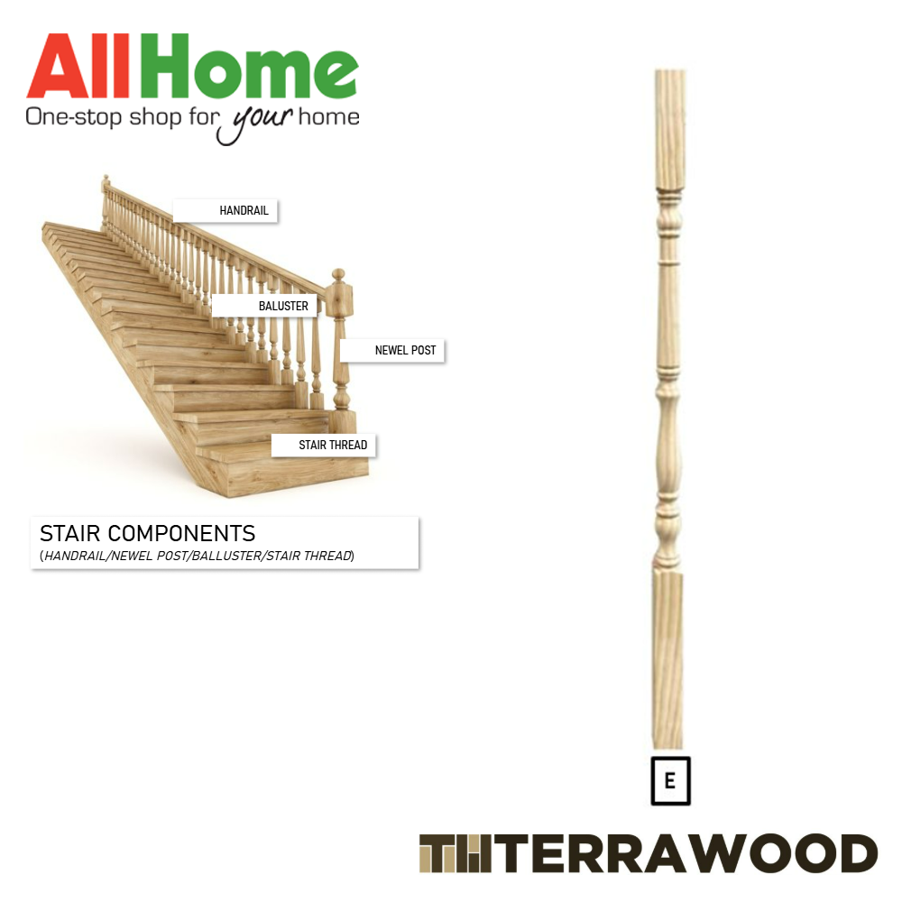 Terrawood Baluster E 40x40x910mm