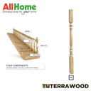 Terrawood Baluster H 40x40x910mm