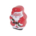 Christmas Embossed Santa Claus Tin Box 56349
