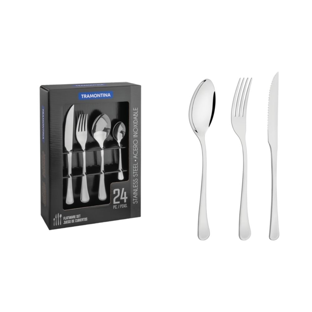 TRAMONTINA Laguna 24pc. Cutlery Set
