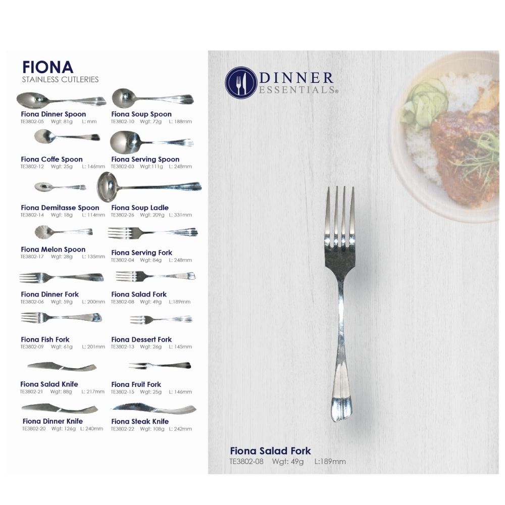 Dinner Essential Fiona salad fork 189mm
