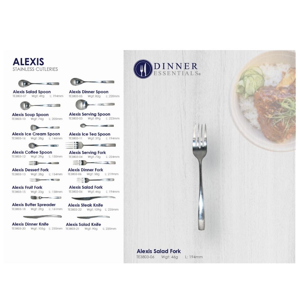 Dinner Essential Alexis salad fork 194mm