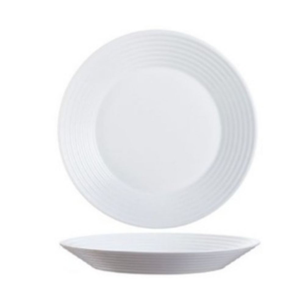 LUMINARC Harena Dinnerware Soup Meal Plate 23cm