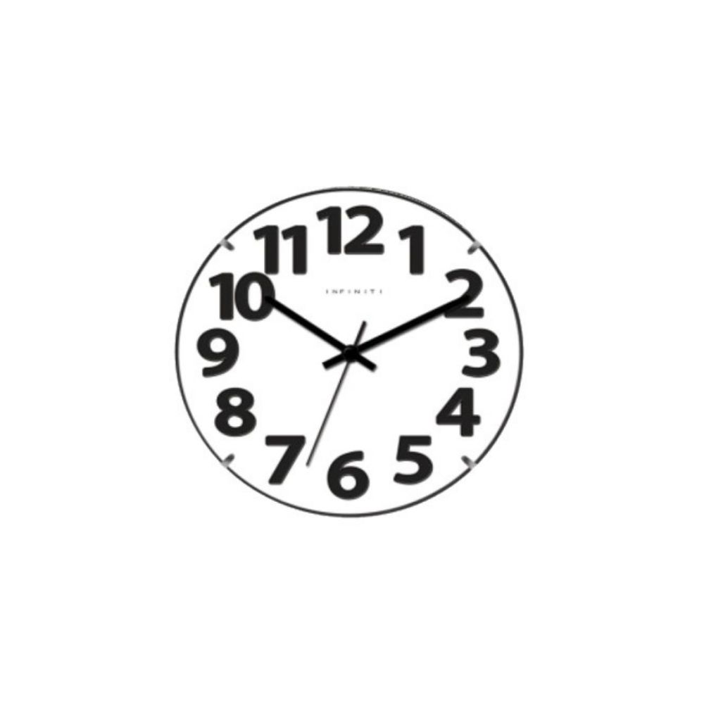 Wall Clock 12 inches Plastic Z17W186P