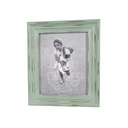 Green 8x10 Distressed Photo Frame