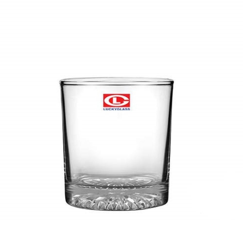 Lucky Glass Roxy Diamond Drinking Glass Tumbler Drinkware 255ml