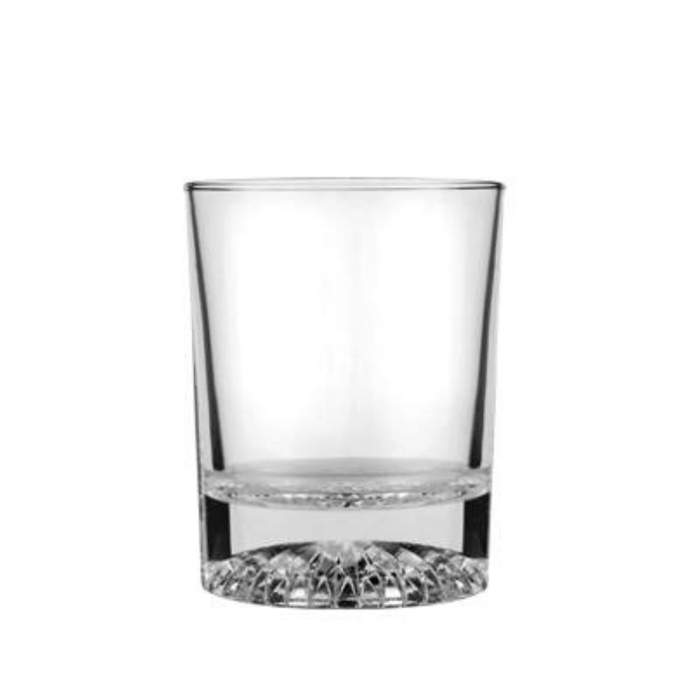 Lucky Glass Catering Diamond Drinking Glass Tumbler Drinkware 220ml