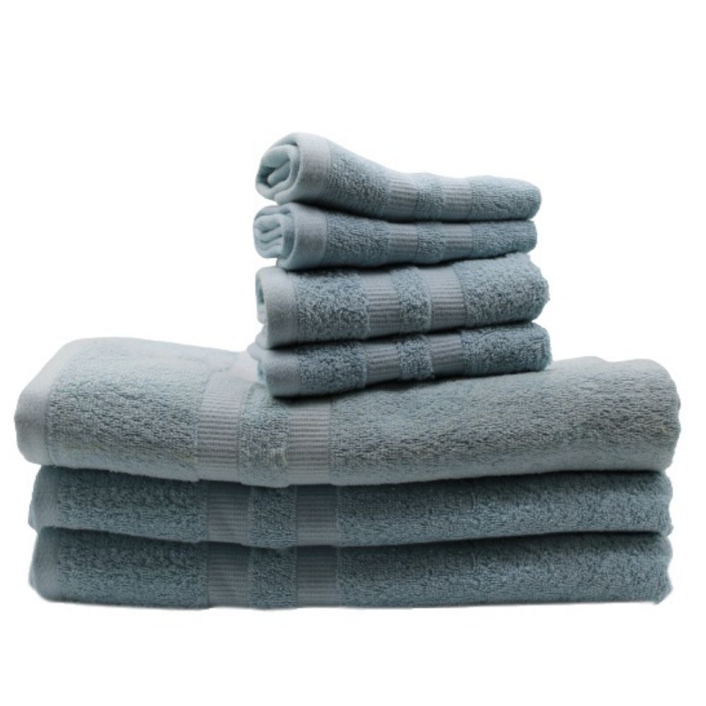 LINENS N' THINGS Hand Towel Emma Collection12" x 24" Pale Blue