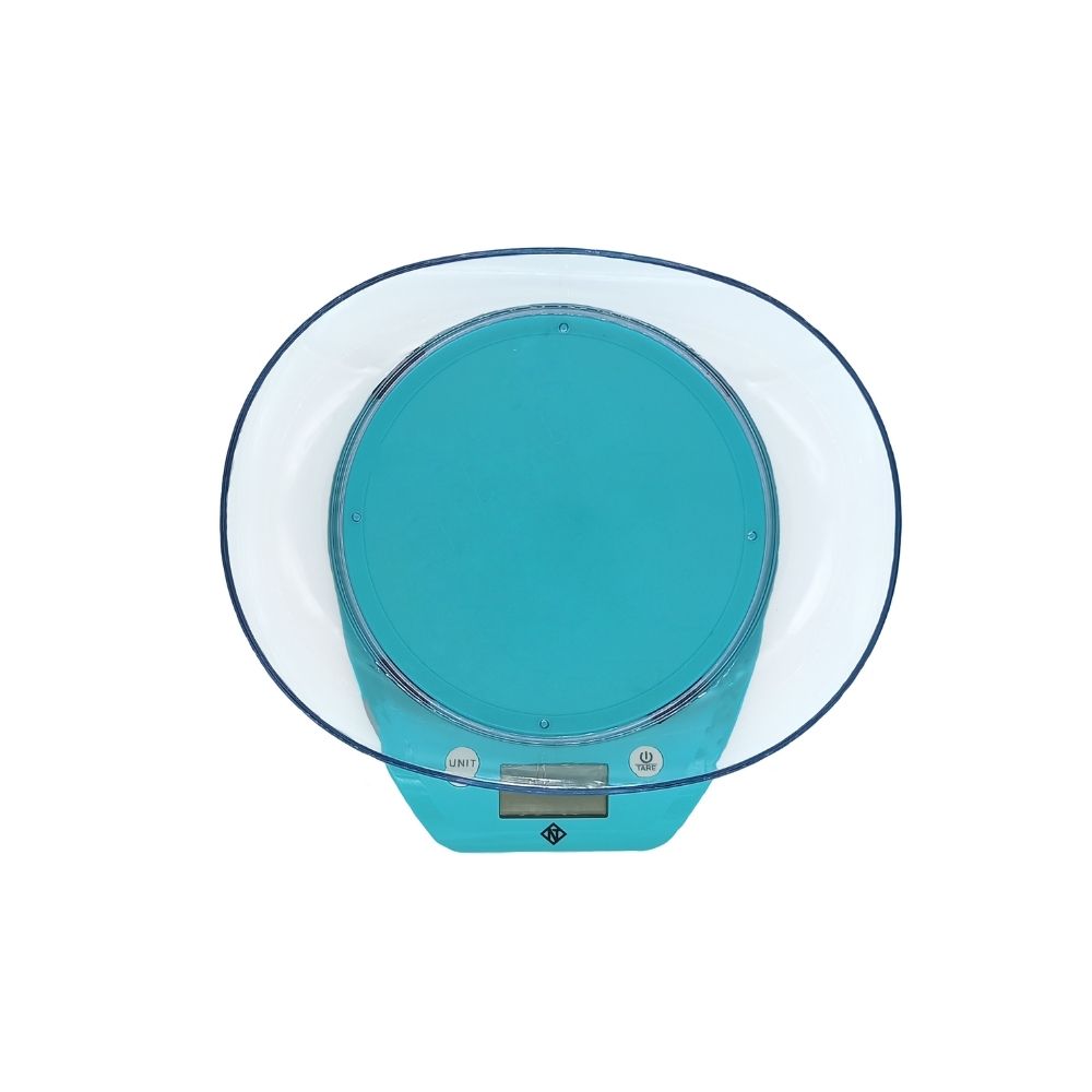Kitchen Scale with Detachable Plastic Clear Bowl