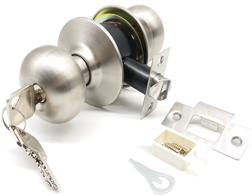 Markel 5791Et-Ss Doorknob Entrance Cylindrical Lockset