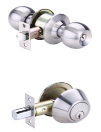 Markel 587Et-Ss+D101Ss Doorknob Combo Lockset