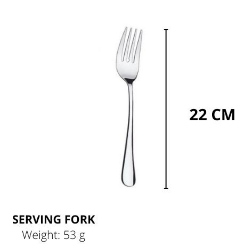 Lianyu Stainless Steel Fork, Durable Metal Fork,Serving Fork,Silverware Fork 22CM