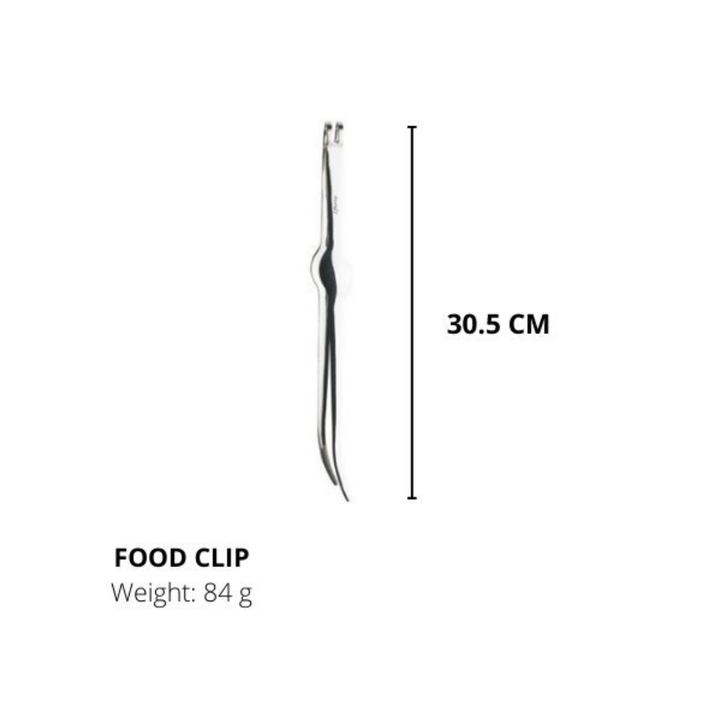 Lianyu Stainless Steel, Durable Metal,Food Clip,Silverware 30.5CM