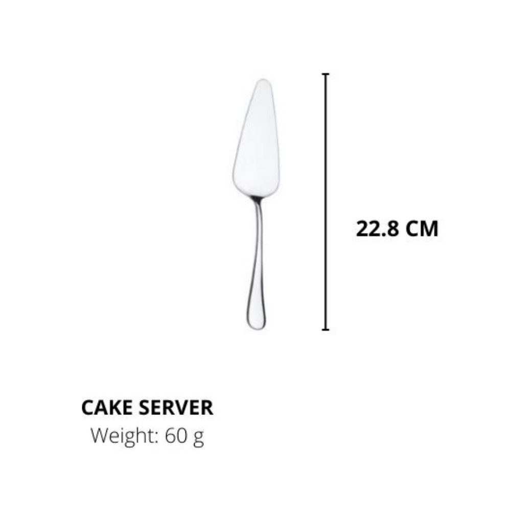 Lianyu Stainless Steel, Durable Metal,Cake Server,Silverware 22.8CM