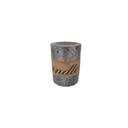 Scented Pillar Candle CFII1810-128 PP1823075100M MTLC SRFC