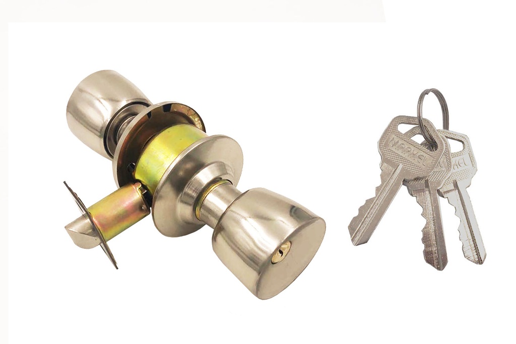 Markel Adk1-Me001Sn Doorknob Cylindrical Lockset