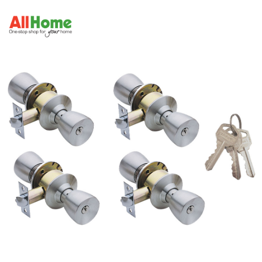 Markel Adk3-Me001/4Ss Doorknob Cylindrical 4Keys