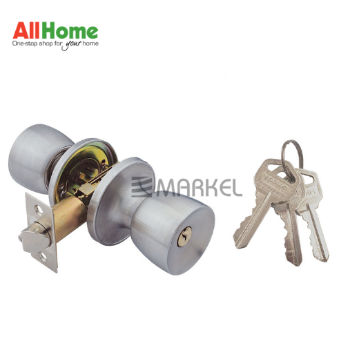 Markel Adk5-Me001Ss Doorknob Tubular Lock Stainless Steel