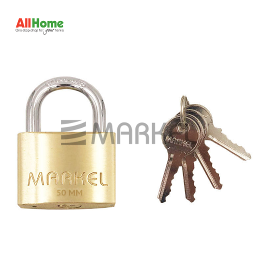 Markel Apl5O Brass Padlock Short Shackle 50mm