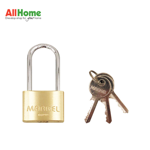 Markel Apl4Ols Brass Padlock Long Shackle 40mm