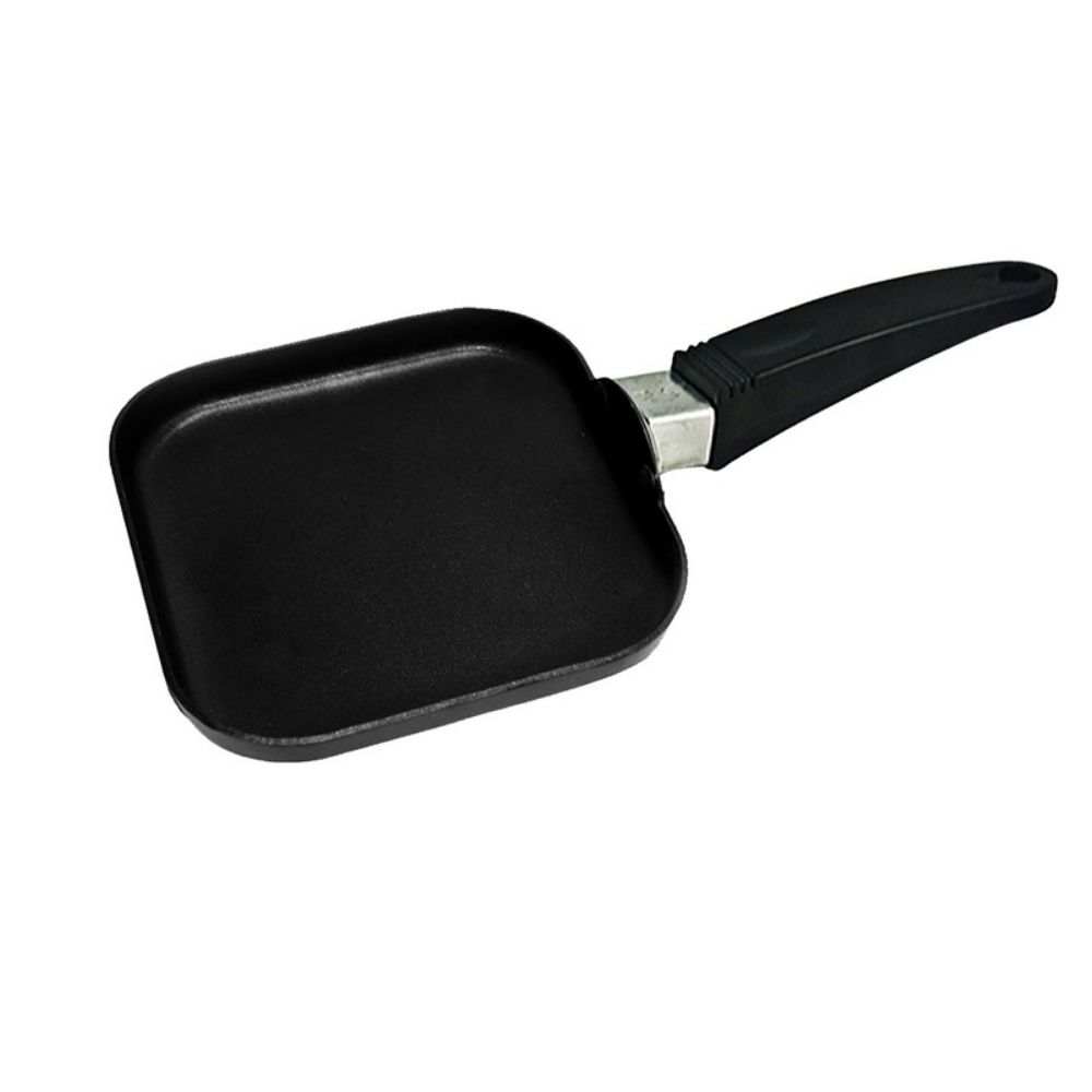MASFLEX Japanese Non-Stick Interior Mini Square Pan 14cm Phenolic Handle
