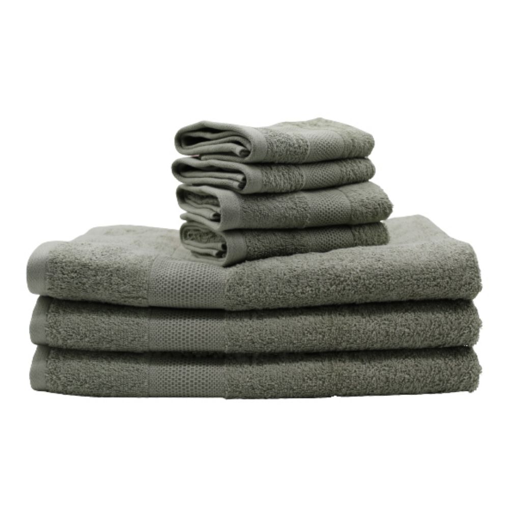 LINENS N' THINGS Face Towel Harper Collection 12" x 12" Seagrass