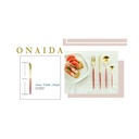 ONAIDA 221mm Table Knife Gold Red