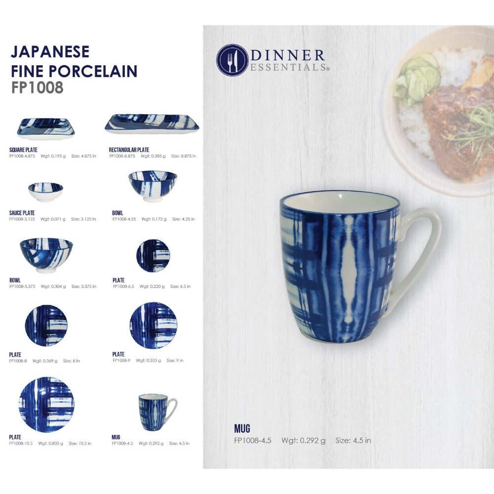 DINNER ESSENTIAL Decorative Printed Mug 4.5inch (4)