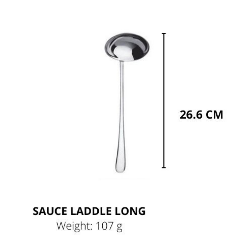 Lianyu Stainless Steel, Durable Metal,Soup Laddle Long,Silverware