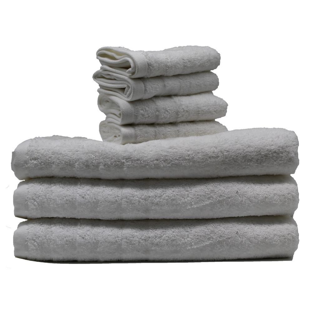 LINENS N' THINGS Bath Towel Amelia Collection 27" x 54" White