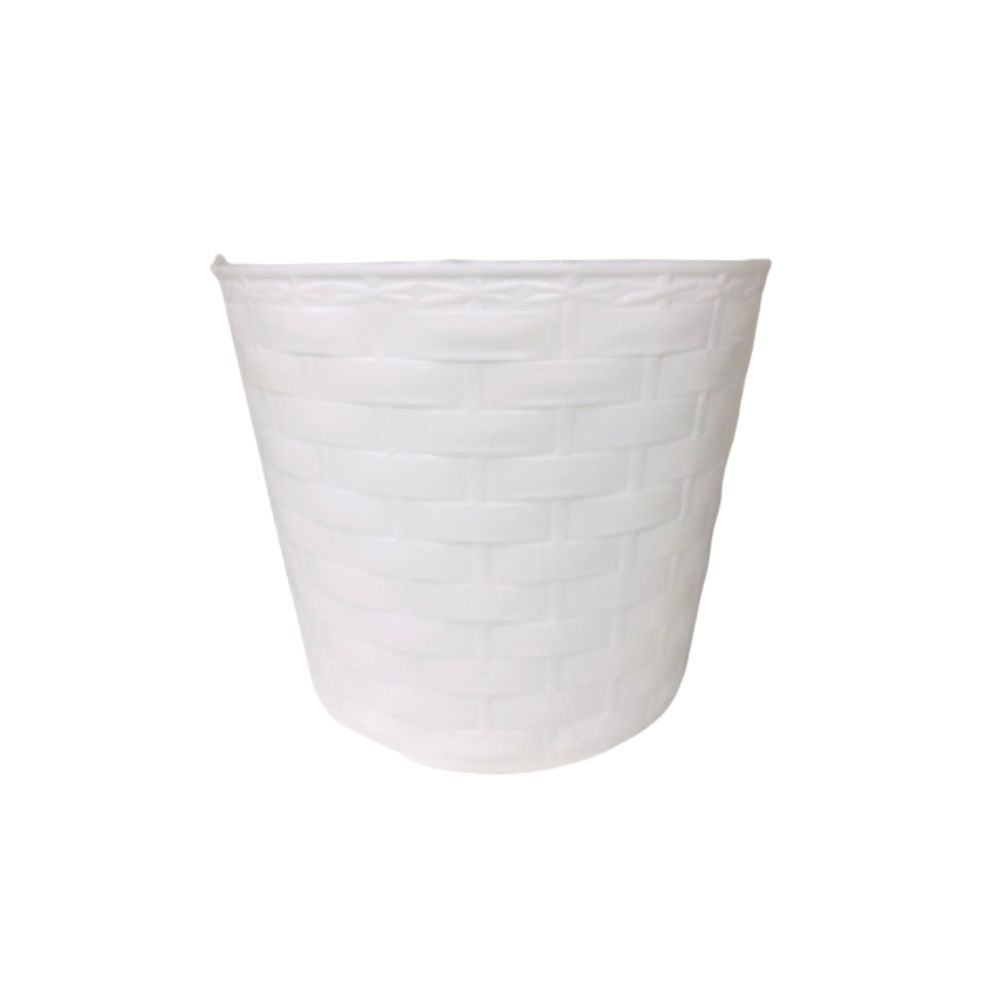 Plastic Pot Mini Basket Flower Plant Container for Succulents