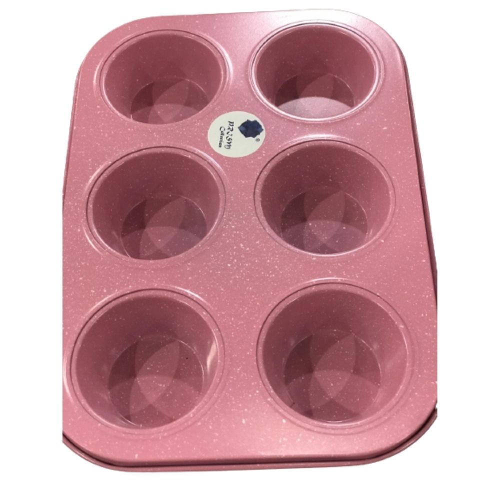 Prims Collection Non-stick Muffin Pan Baking Pan Pink