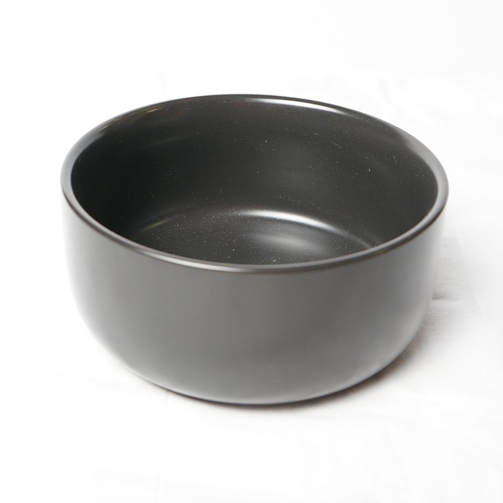 Round Minimalist Deep Soup Bowl Plate 6in