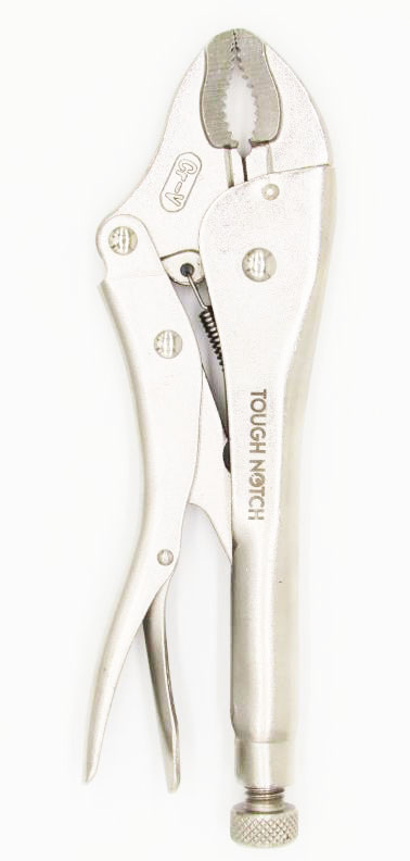 TOUGH NOTCH Aht16 Curved Locking Pliers 10"