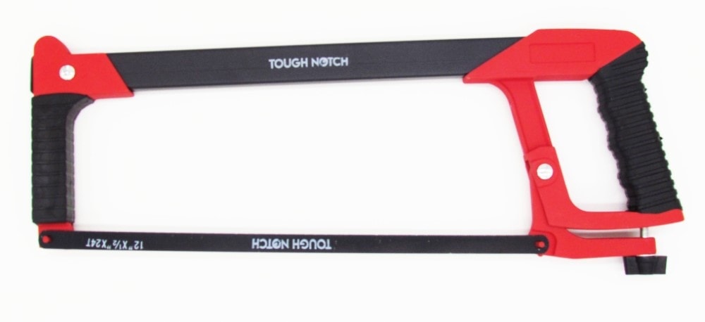 TOUGH NOTCH Aht58 Hacksaw Frame Alum Hndle Steel 12"