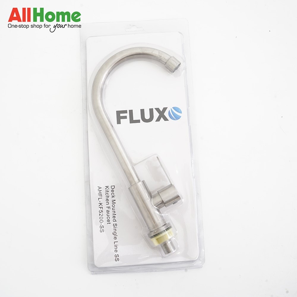 Fluxo Ahfl-Kf5200-Ss Deck Mounted Kitchen Faucet
