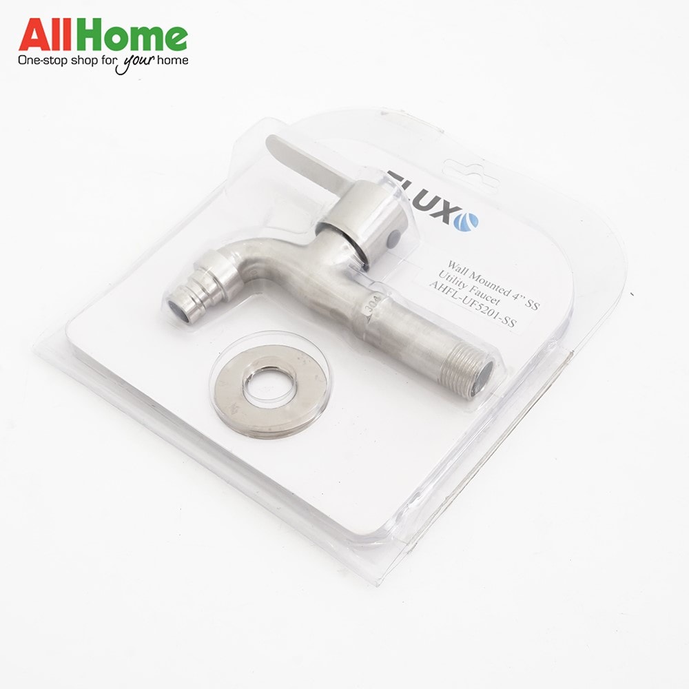 Fluxo Ahfl-Uf5201-Ss Wall Mounted Faucet 4in