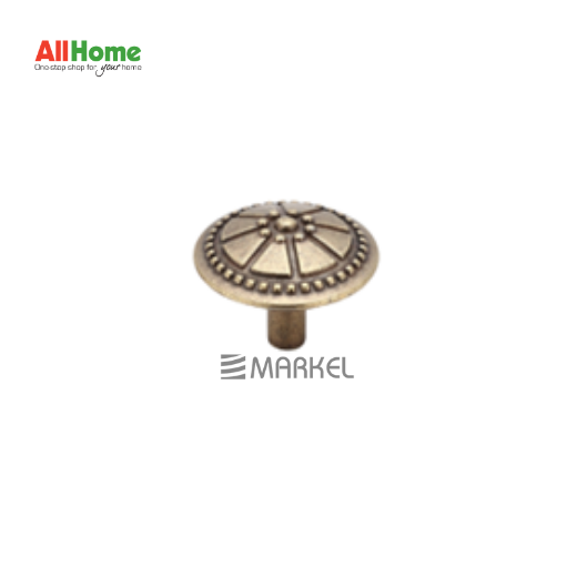 Markel Dmz-11565 Cabinet Knob Barrel Antique Brass