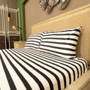  Linen N Things 3pcs Set Bedsheet Cotton 300 Thread Count Stripe