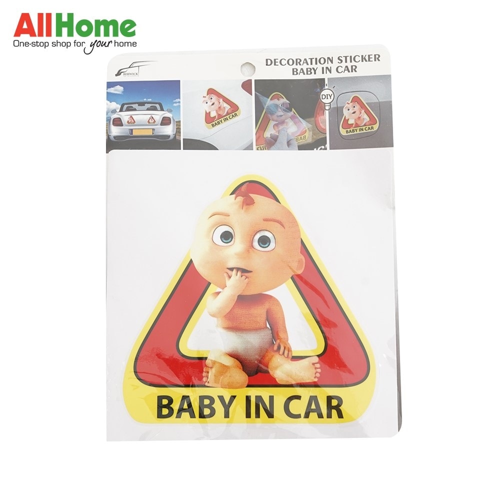 BERWICK LA-928 3D Soft Car Sticker Assorted