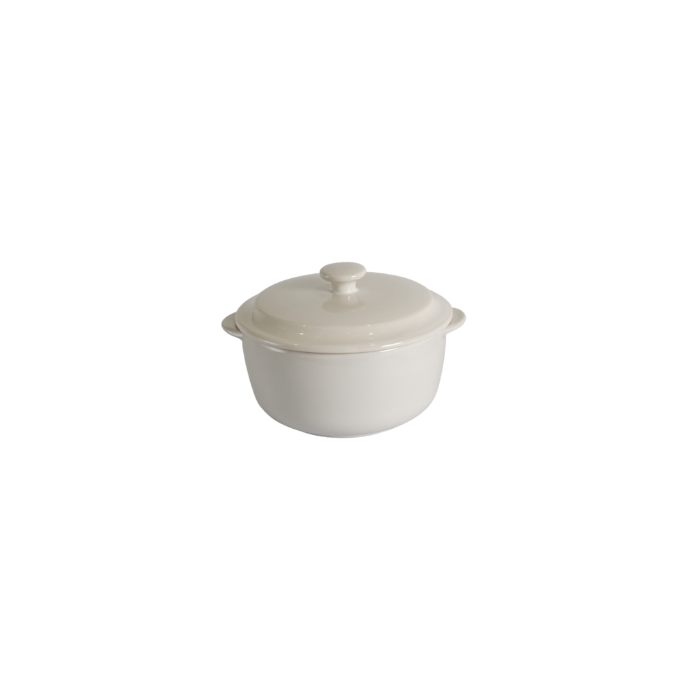 Omega Stoneware Casserole with cover 700ml
