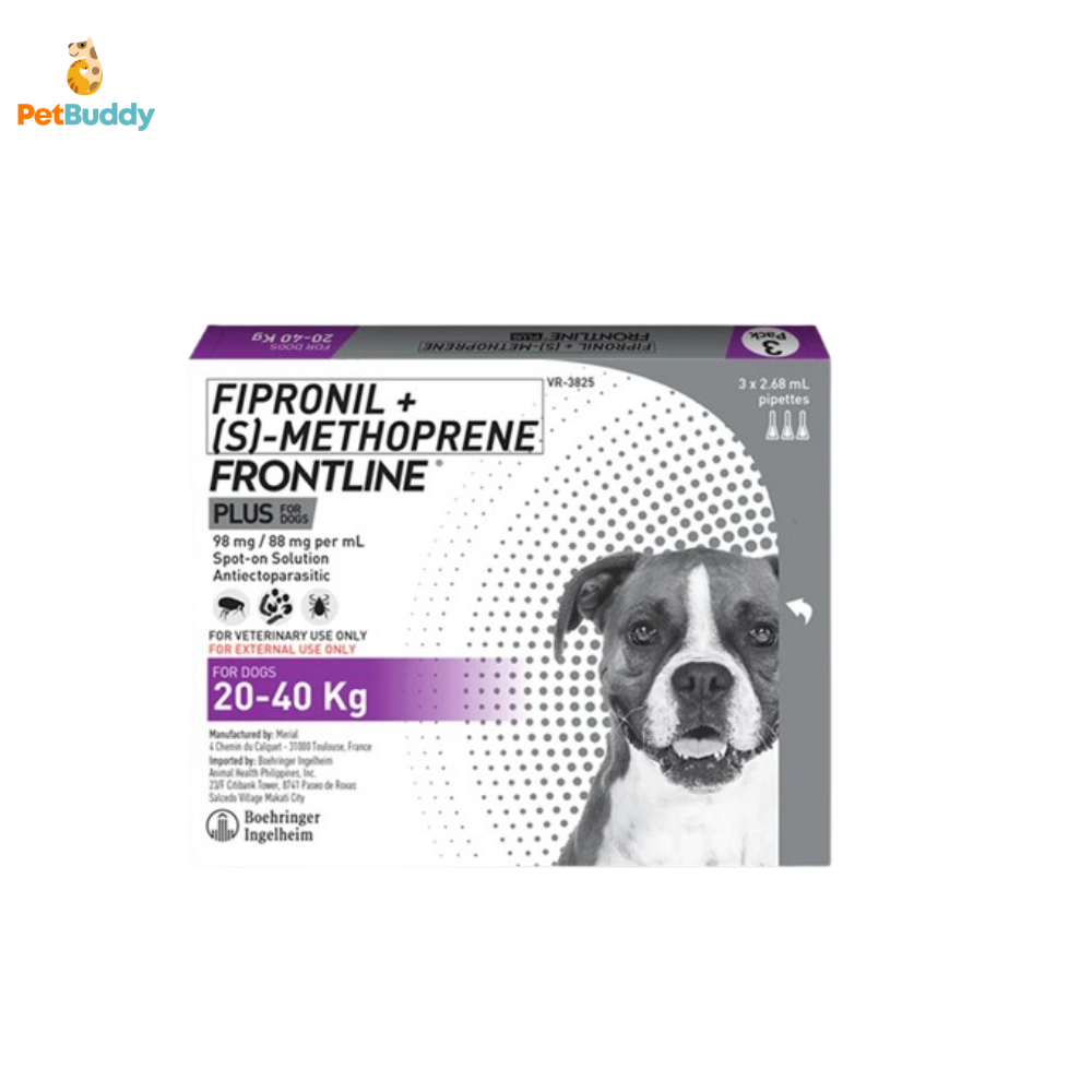 FRONTLINE PLUS FLEA&TICK FOR DOGS