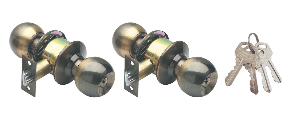 MARKEL Adk11-Me002/2Ab Entrance Cylindrical Lockset 2Keys Alike Grade 2
