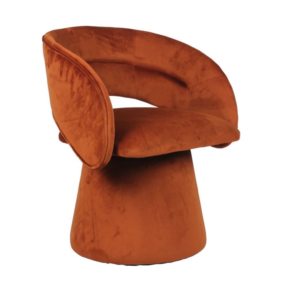 Amber Tyrone Swivel Dining Chairs Fabric