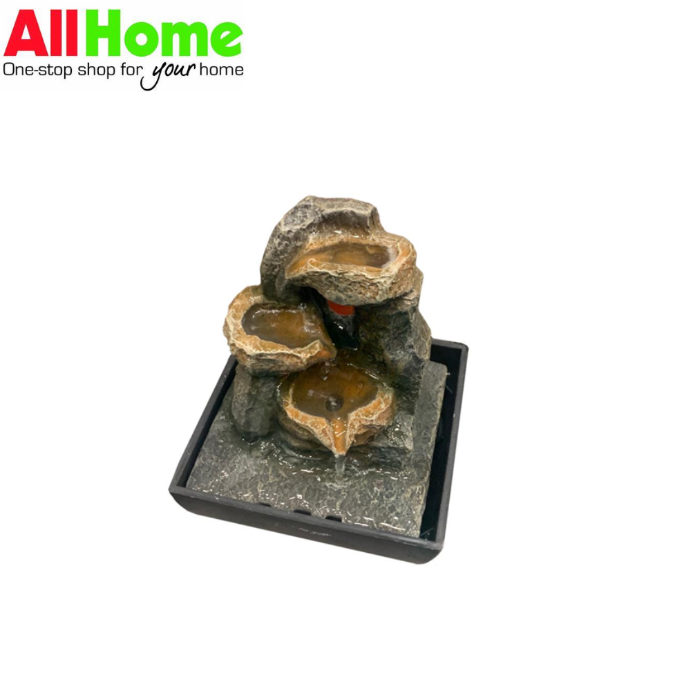 TABLETOP FOUNTAIN - 3 LOGS DESIGNED