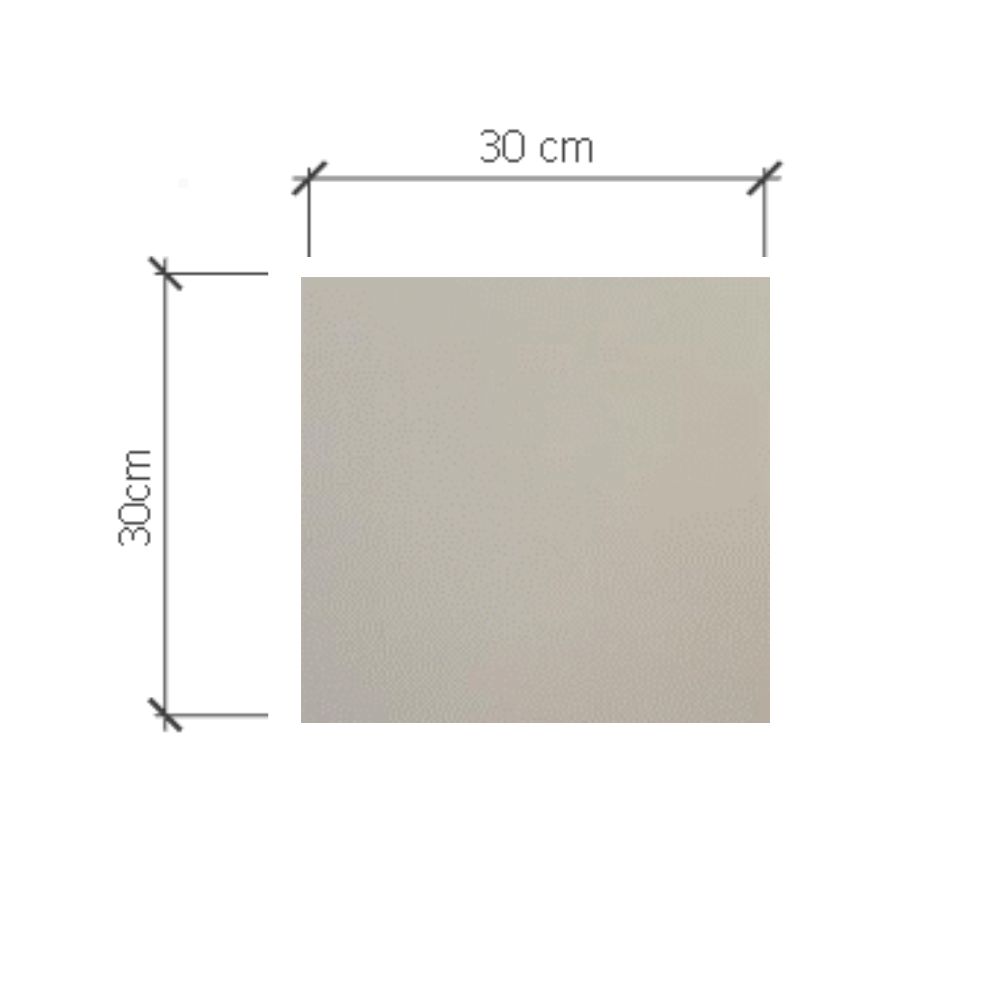 VIA CYP 30X30 PLAIN MATTE IVORY