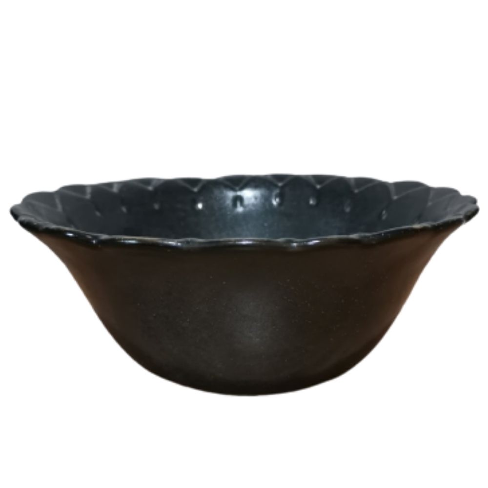ONAIDA Hand crafted Soup Bowl Noir