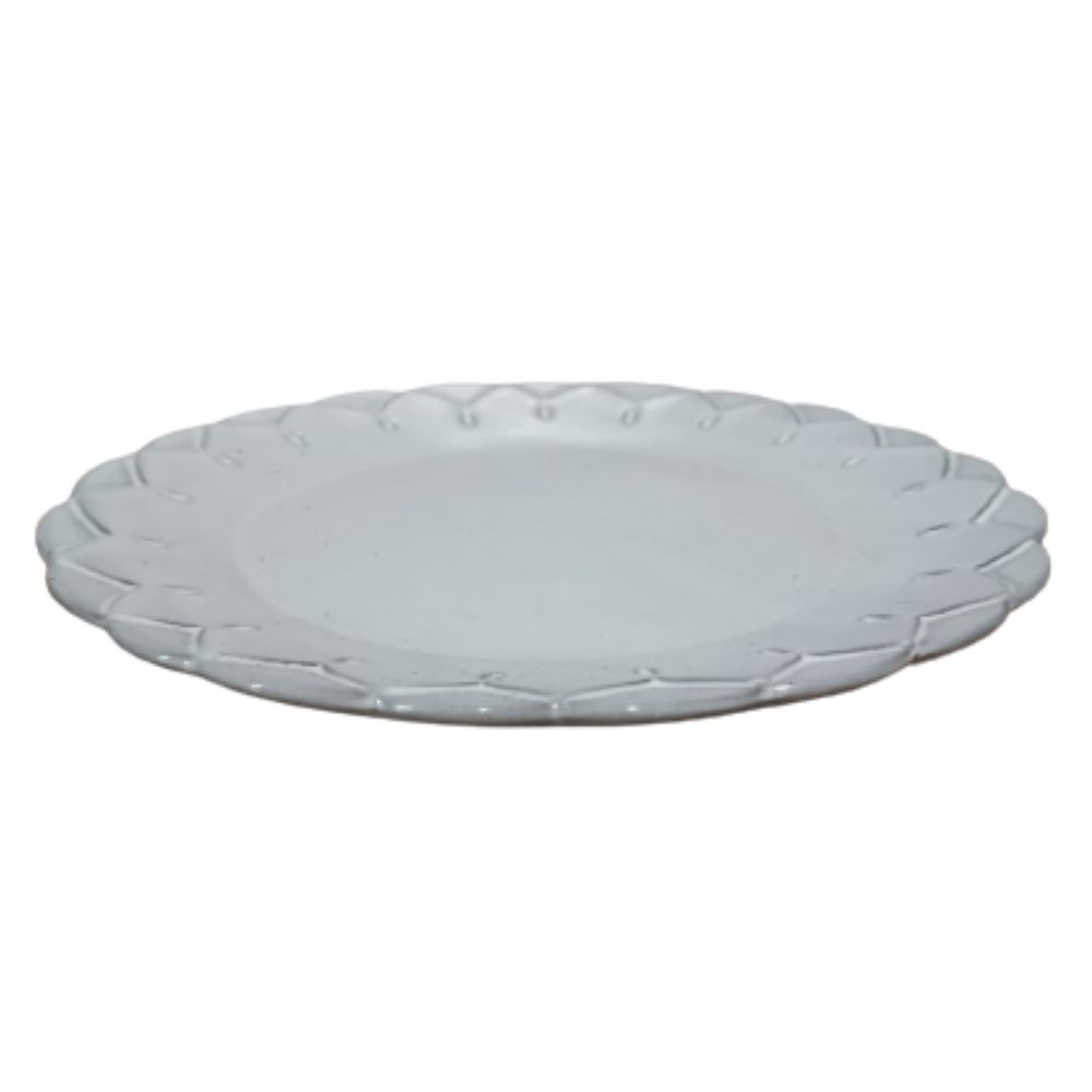 ONAIDA Hand crafted Side Plate Shiny Gray