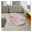 Faux Fur Rug Mauve 